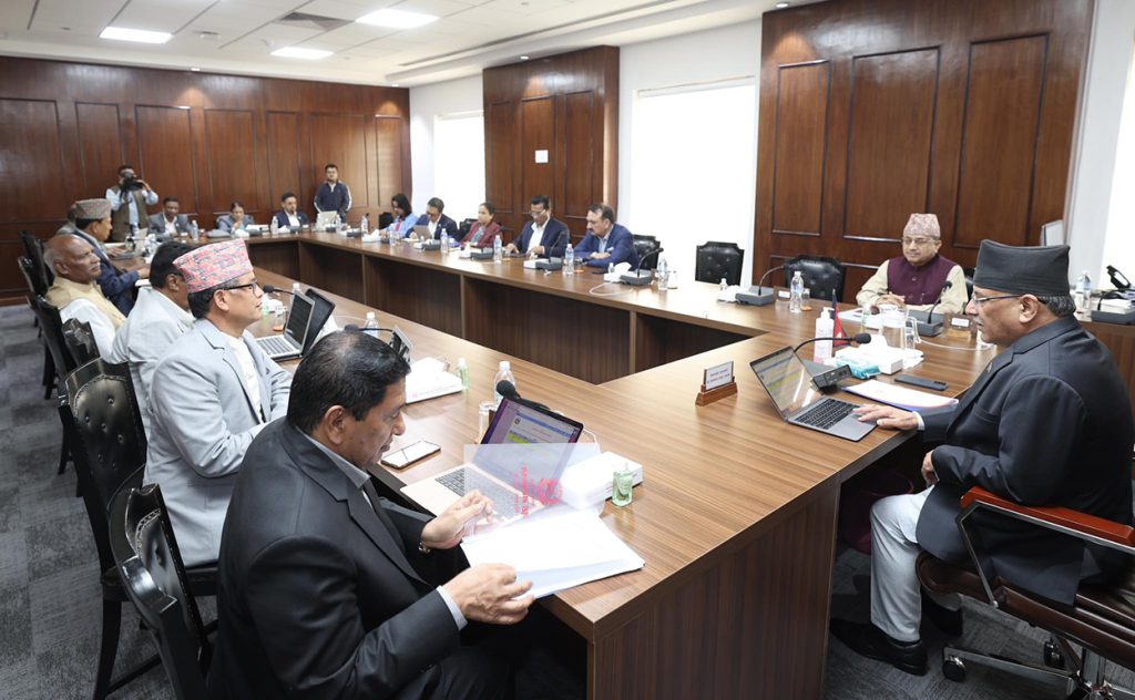 मन्त्रिपरिषद्को आकस्मिक बैठक image