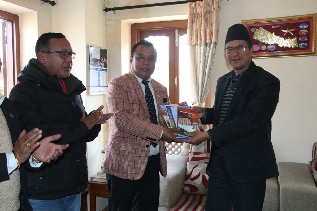 भक्तपुर नगरपालिकाले शिक्षा, स्वास्थ्य र सामाजिक विकास संगै खेलकुदलाई पनि विशेष महत्व दिएको छ : मेयर प्रजापति