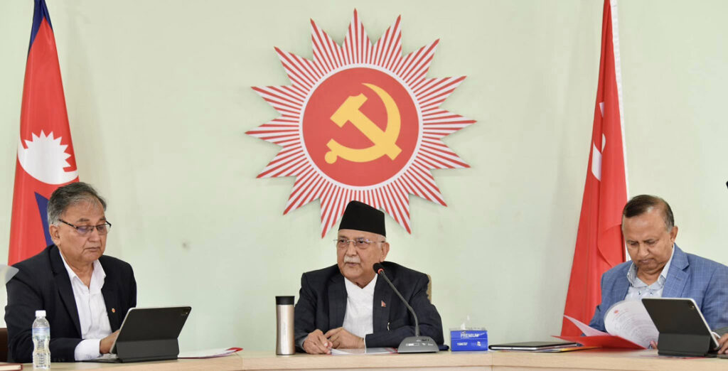 पराजितलाई ल्याउन खोजेपछि एमालेमा भाँडभैलो