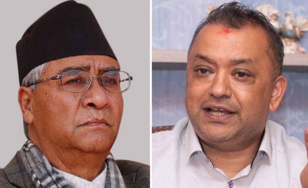 टेन्सन नदिन दुई महामन्त्रीसंग देउवाको आग्रह, अहिले छलफल गर्दै image