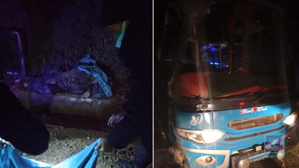 दाङमा बस दुर्घटना, दुई जनाको घटनास्थलमै मृत्यु