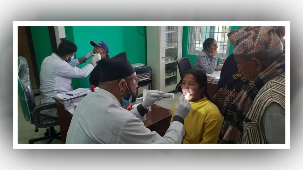 चाँगुनारायण नगरपालिकाको छालिङमा स्वास्थ्य शिविर