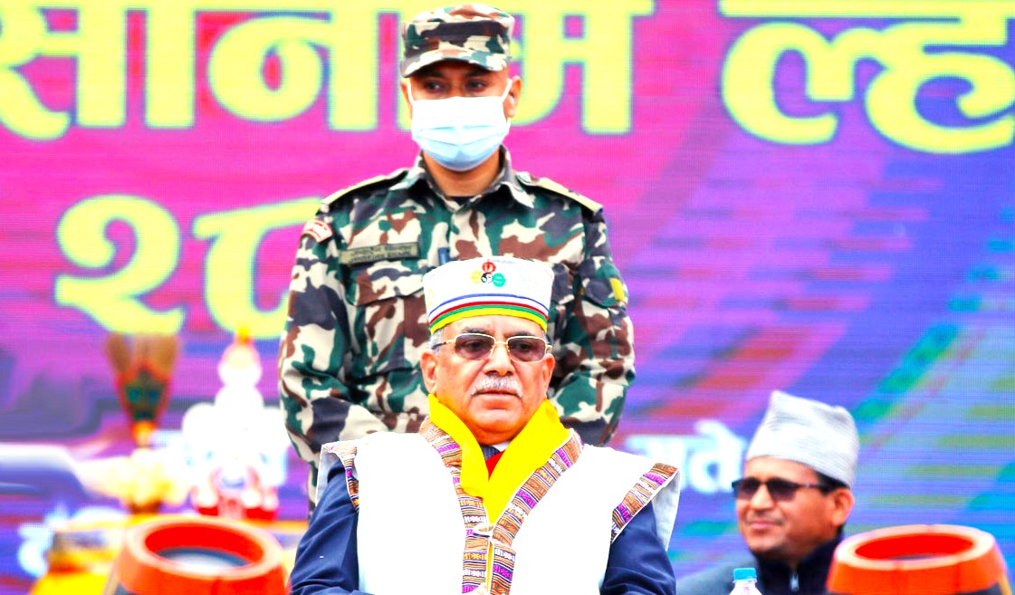 पर्व यो या त्यो जातका होइनन्, सिङ्गो राष्ट्रका साझा हुन्ः प्रधानमन्त्री प्रचण्ड image