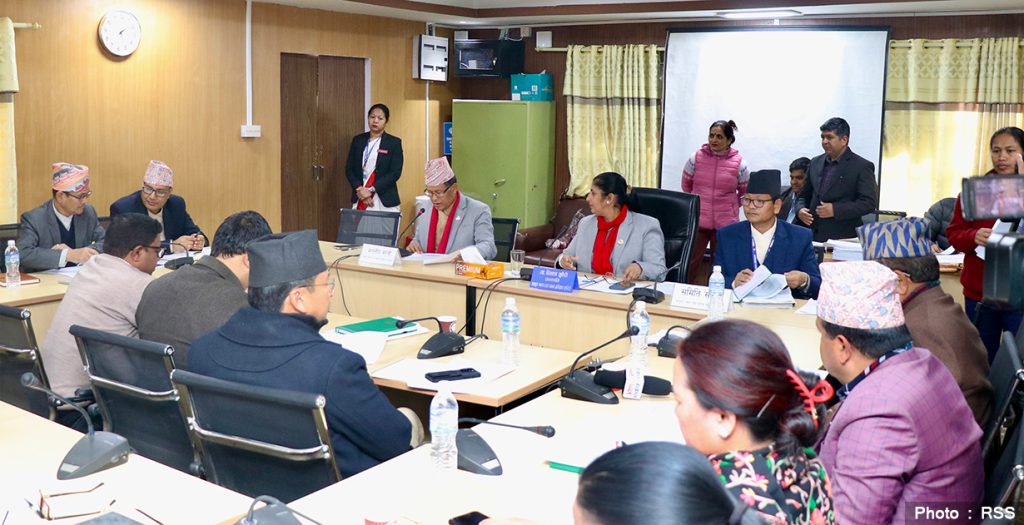 कानुन समितिको बैठक प्रभावित