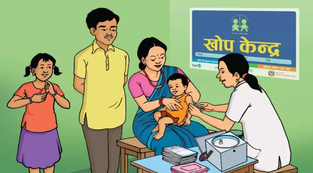 छपन्न लाख ४३ हजार बालबालिकाले लगाए दादुरा–रुवेलाविरुद्धको खोप