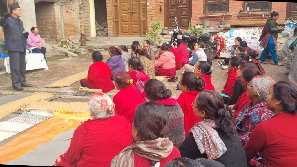 भक्तपुर नगरपालिकाले टोल टोलमा छिकोङ व्यायामलाई अगाडि बढाएको छः मेयर प्रजापति