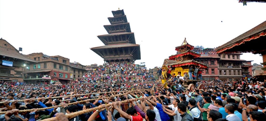 विस्का जात्राको पहिलो दिन शान्तिपूर्ण रुपमा सम्पन्न
