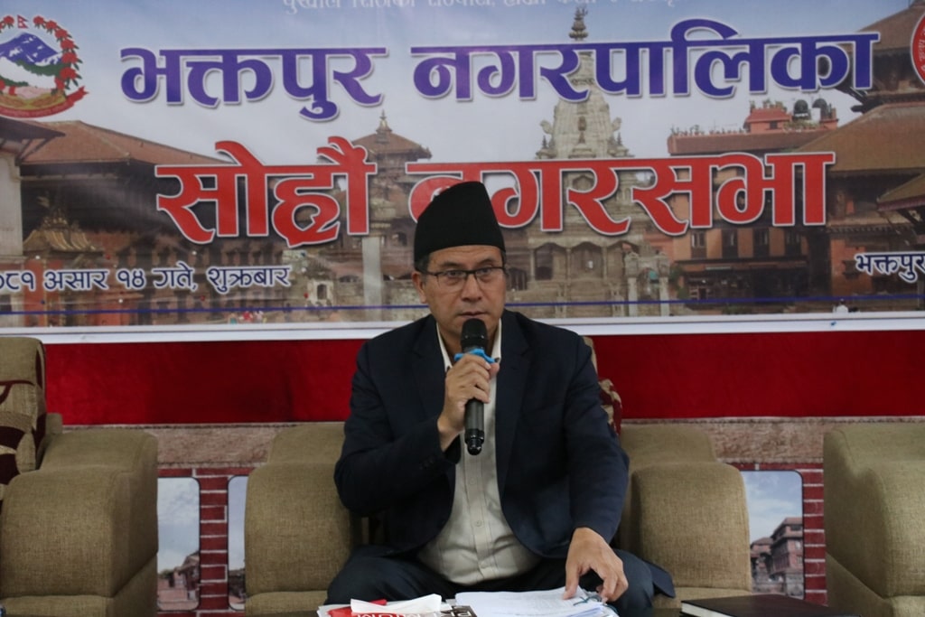 भक्तपुर नपाको बजेट सर्वसम्मतिबाट पारित, वैदेशिक ऋणको भरमा देशलाई विकास गर्ने सोच गलत