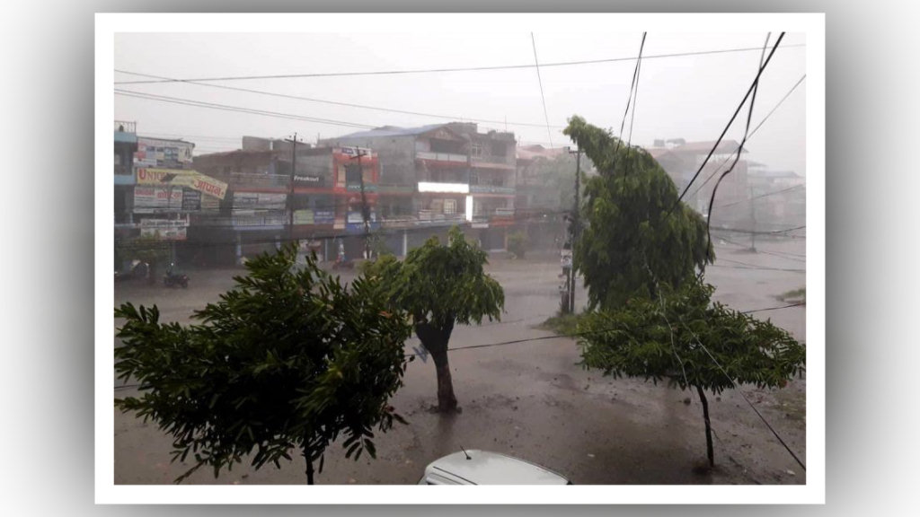 घर भत्किएपछि भाग्ने क्रममा च्यापिएर दाङमा एक वृद्धको ज्यान गयो