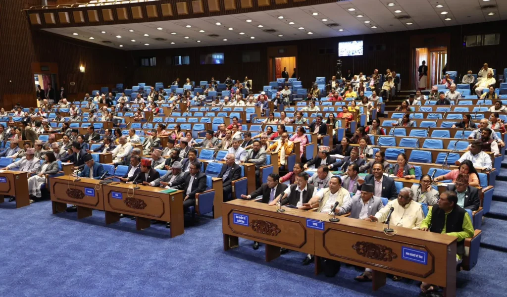 प्रतिनिधि सभाको पाँचौं अधिवेशन: ओलीको सम्बोधनसहित यस्ता छन् आजका कार्यसूची