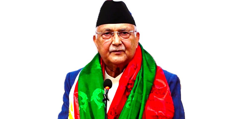 भेटेर बधाइ नदिन शुभेच्छुकलाई प्रधानमन्त्री ओलीको आग्रह