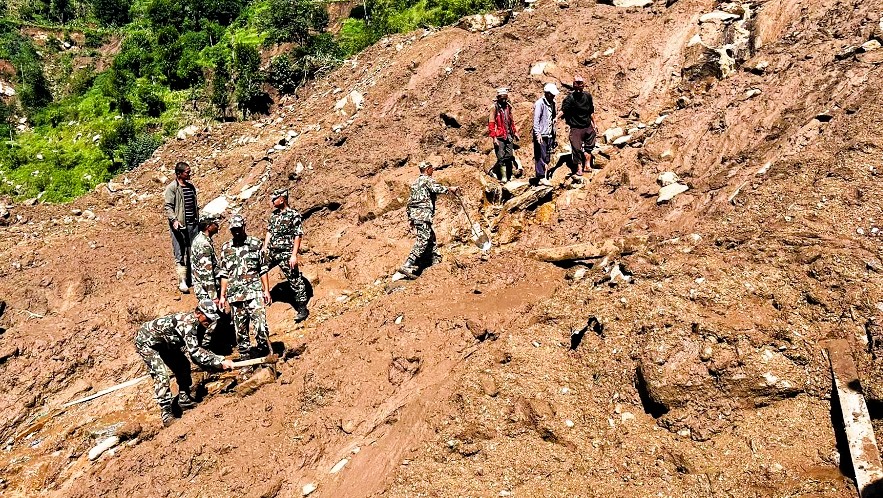 दोरम्बा पहिरोः मृतकको संख्या ८ पुग्यो