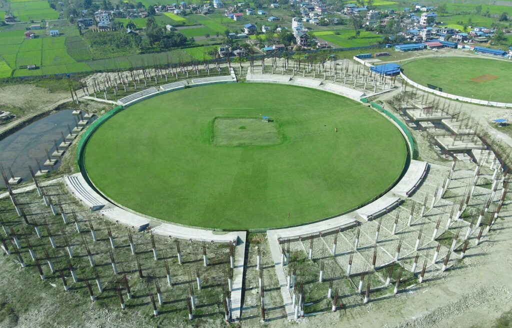 चितवनमा गौतमबुद्ध क्रिकेट रङ्गशाला निर्माण कार्य शुरु