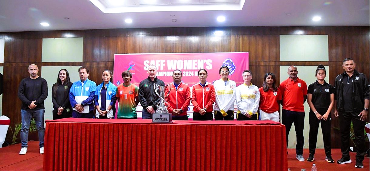 आजदेखि साफ वुमन्स च्याम्पियनसिप हुदै, पहिलो खेलमा भारतले पाकिस्तानको सामना गर्दै image