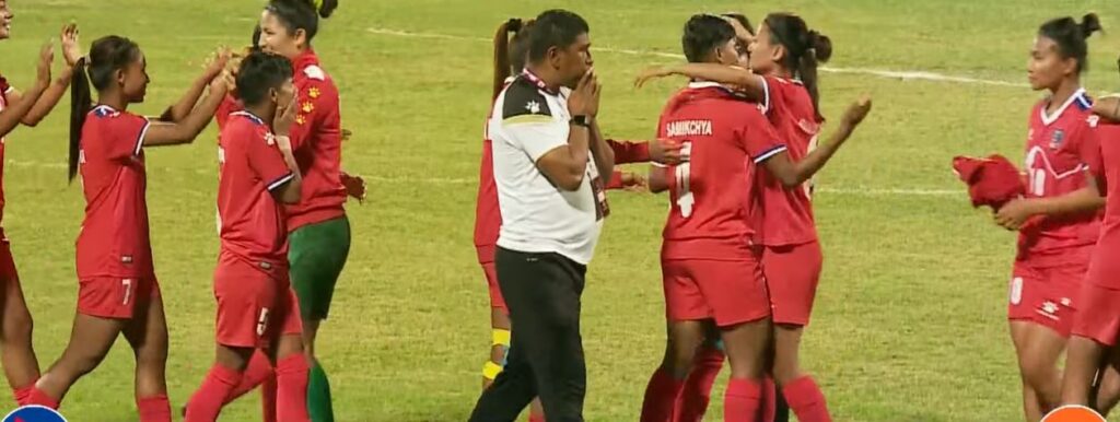 भारत माथि नेपालको सानदार जित, नेपाली खेलाडीलाई बधाईको ओइरो