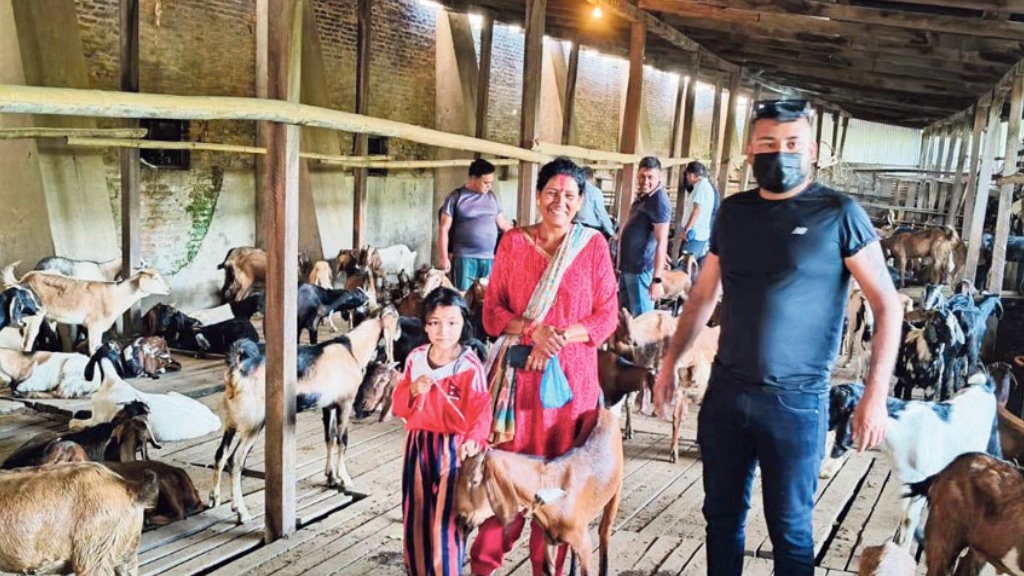 थापाथलीमा खसी–च्याङ्ग्रा किन्नेको भिड image