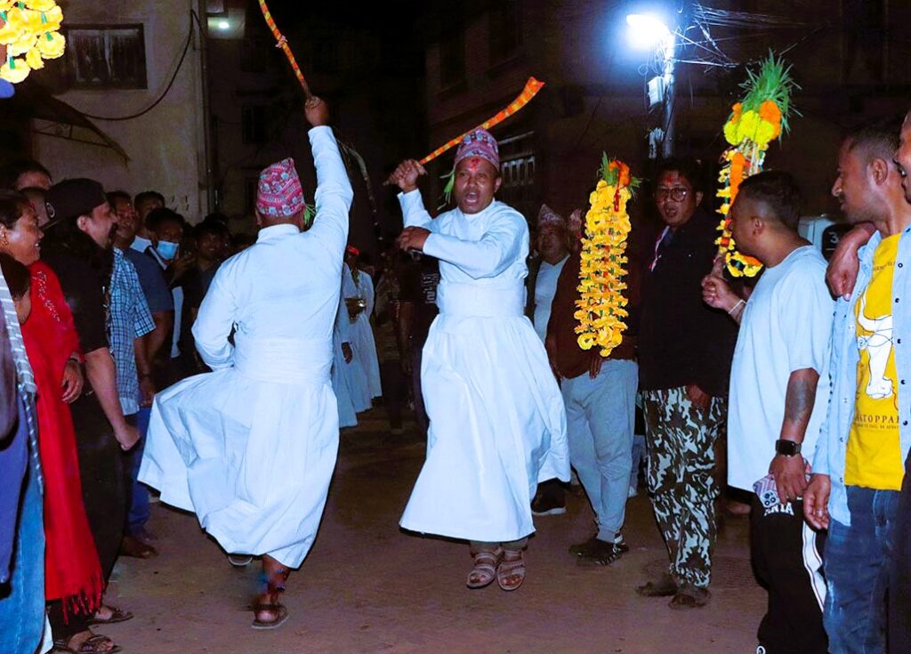 ‘खाँ पिहाँवैगु’ जात्रा:  मल्लकालीन युद्धको झल्को