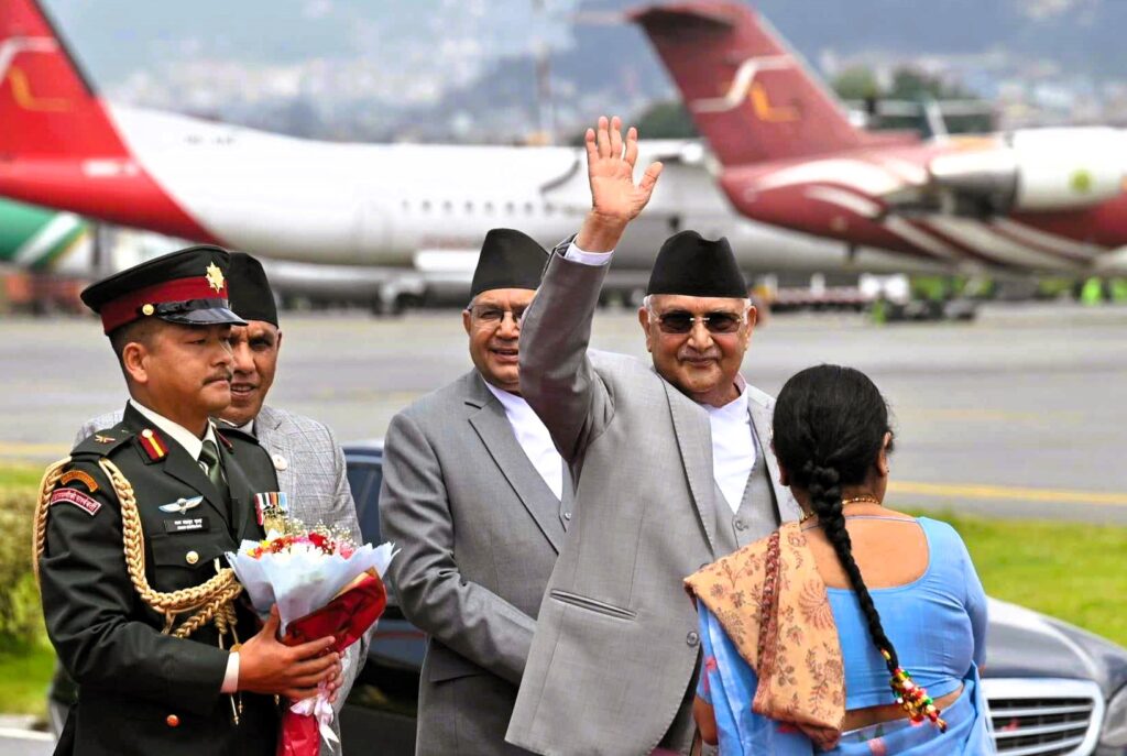 भारतको निम्तो नपाएपछि प्रधानमन्त्री ओलीको भ्रमण उत्तरतर्फ