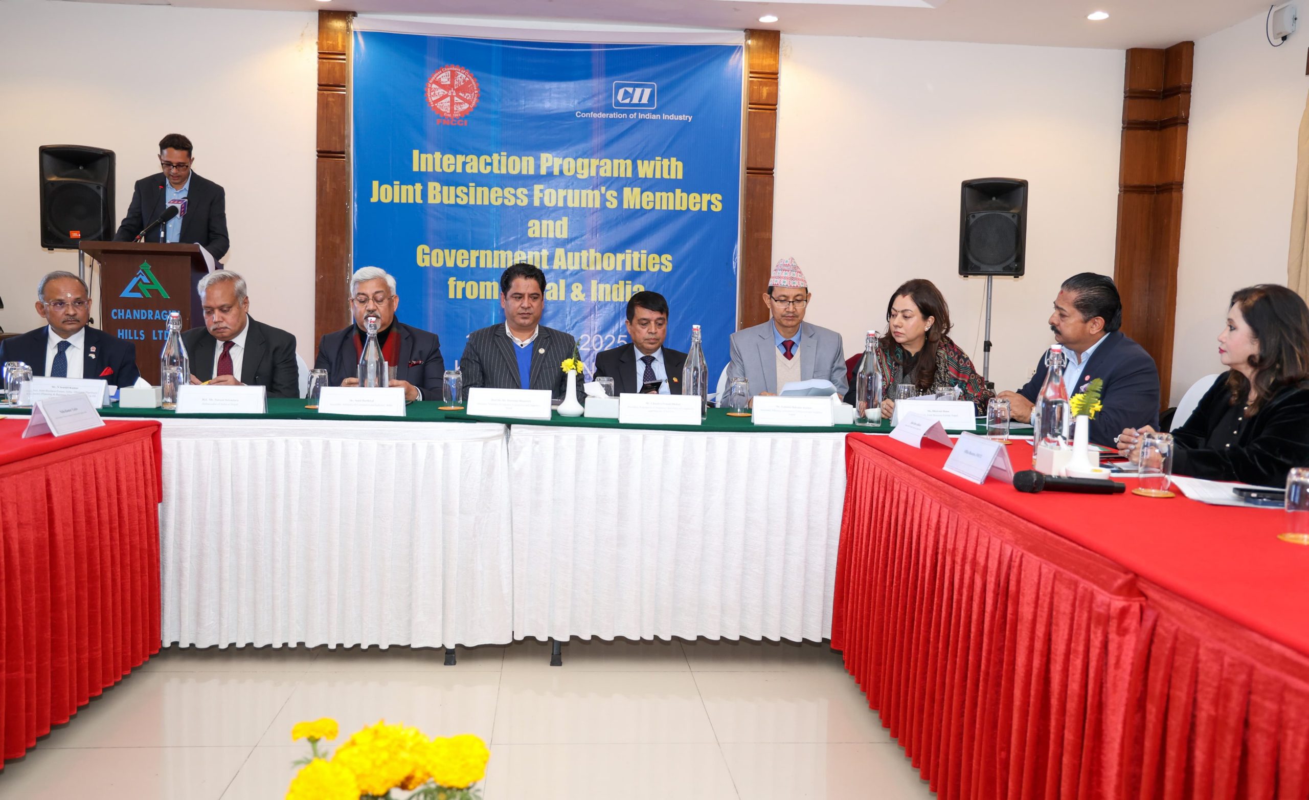 नेपाल-भारत संयुक्त व्यापार मञ्च बैठक, द्विपक्षीय व्यापार विस्तारमा जोड, उठ्यो बिआइएसको मुद्दा image