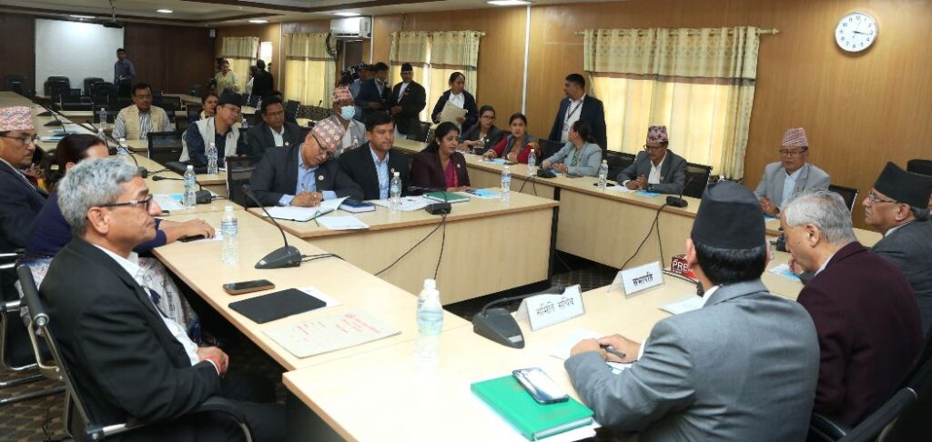 के गर्दैछ सरकार ? ६ संसदीय समिति बैठकका यस्ता छन् कार्यसूची
