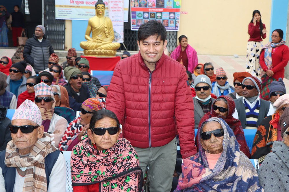 ९९ वर्षमा आँखाको ज्योति फर्किएपछि……
