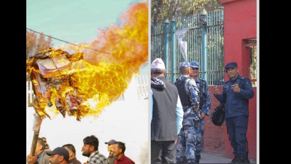 विद्युत् प्राधिकरणबाट कुलमान पदमुक्त, ऊर्जामन्त्री दीपक खड्काको पुत्ला दहन