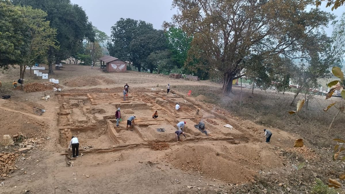 किच्चकबधमा उत्खननका क्रममा ‘दरबारको जग’ भेटियो image