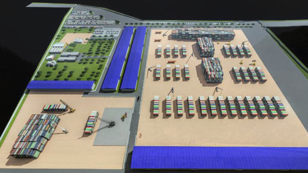 दोधारा चाँदनीमा सुक्खा बन्दरगाह निर्माणका लागि रुख कटान सुरु