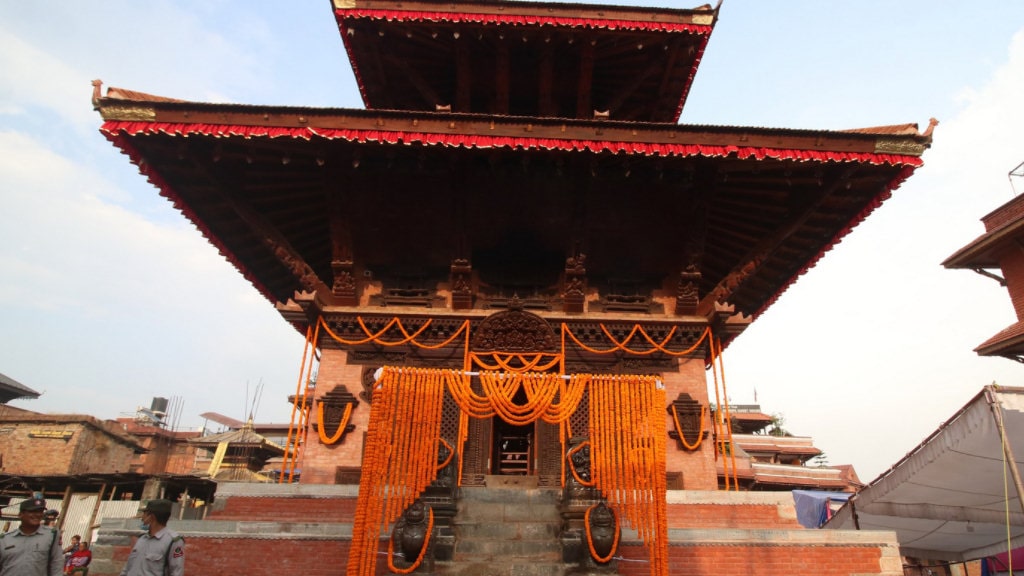 गःहिटीस्थित लक्ष्मीनरसिंह मन्दिर भोलि मंगलबार अध्यक्ष नारायणमान बिजुक्छेँले उद्घाटन गर्ने