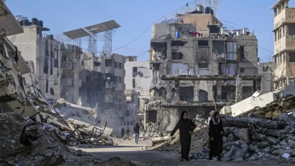 इजरायली आक्रमणमा गाजाको सुरक्षित क्षेत्रमा ठूलो क्षति, कम्तीमा ३६ जनाको ज्यान