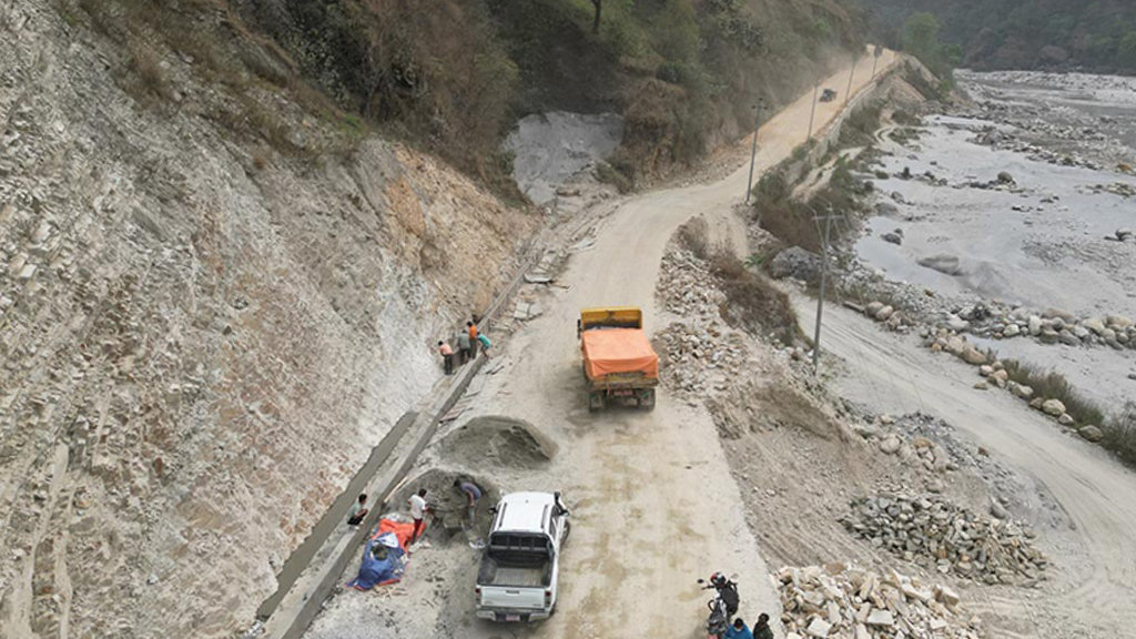 लक्ष्यभन्दा अघि नै सम्पन्न भयो बेनी चक्रपथ स्तरोन्नति योजना