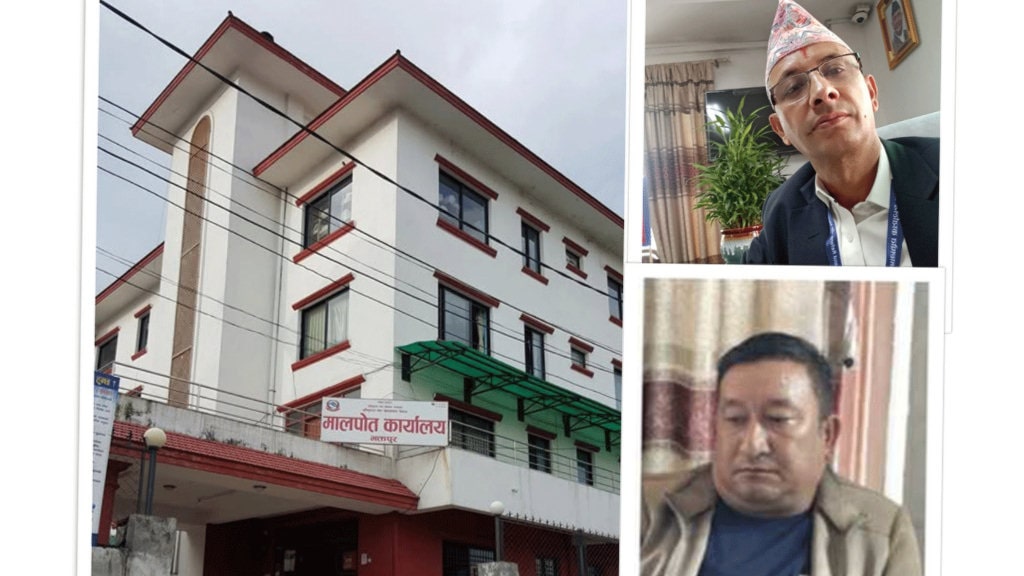 भक्तपुरका मालपोत प्रमुख र कार्यालय सहयोगी २४ लाख ५० हजार घुससहित रंगेहात पक्राउ image