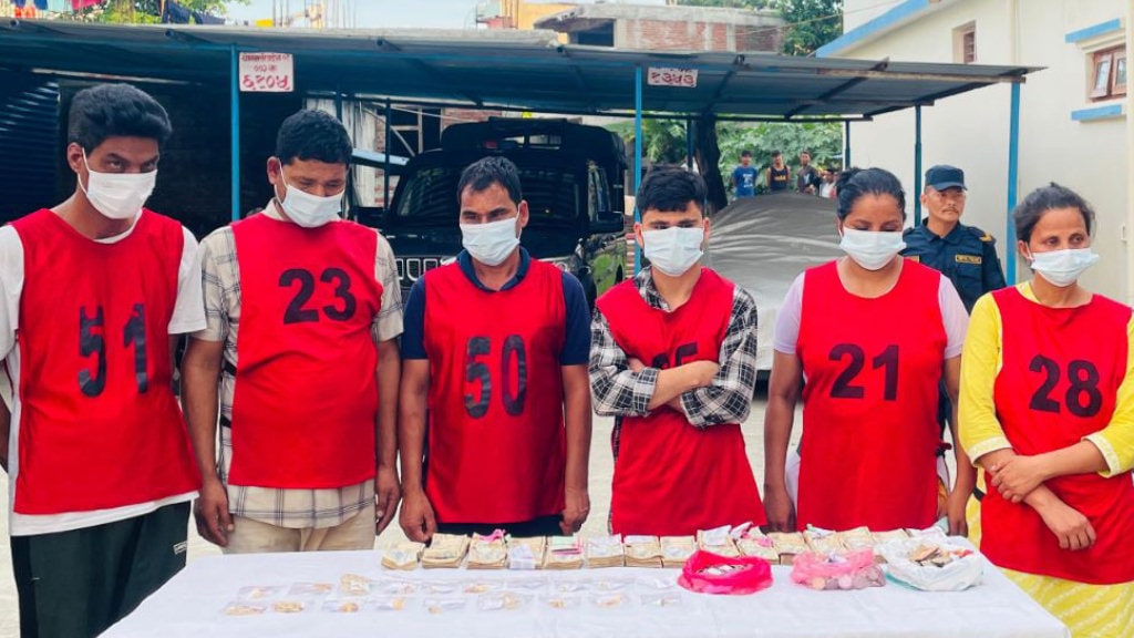 मिडिया कार्यालयको आडमा नक्कली नोट र लागूऔषध कारोबार, पाँच जना पक्राउ image
