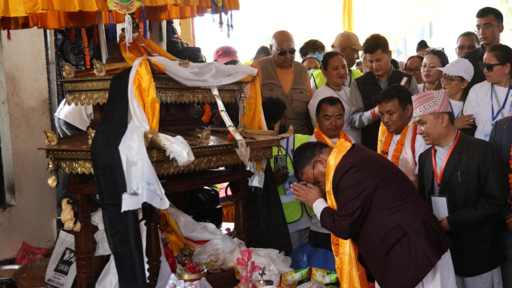 बौद्धनाथमा लामा, बज्राचार्य र ब्राह्मण गुरूद्वारा महाङ्काल पूजा, ऐतिहासिक जात्रा सुरू