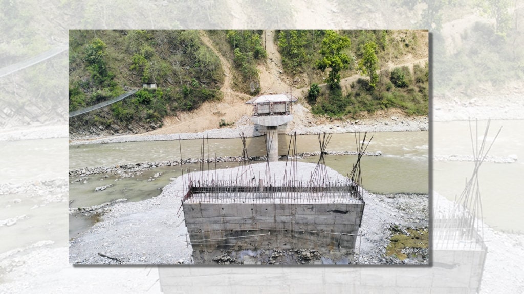 पाँच वर्षदेखि पुल निर्माण अधुरै image