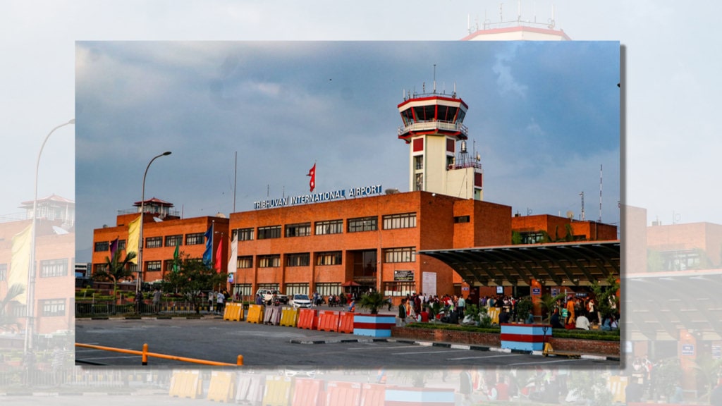 त्रिभुवन अन्तर्राष्ट्रिय विमानस्थल बुधबार १२ बजेसम्म बन्द