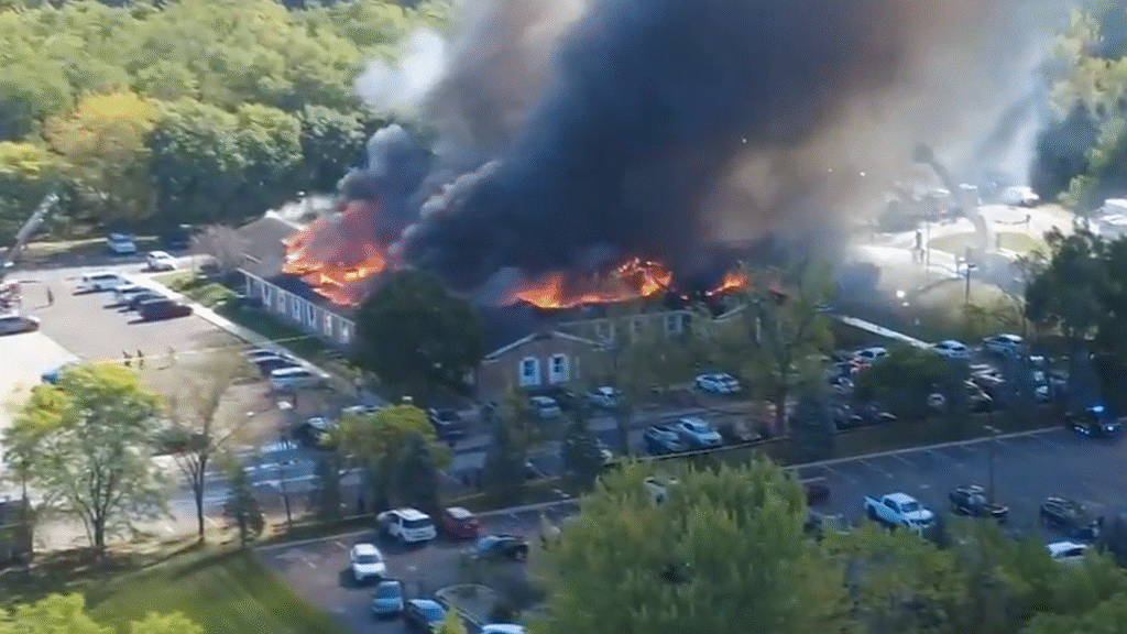 अमेरिकाको चर्चमा गोलीकाण्ड र आगलागी: कम्तीमा चारको मृत्यु, आठ घाइते