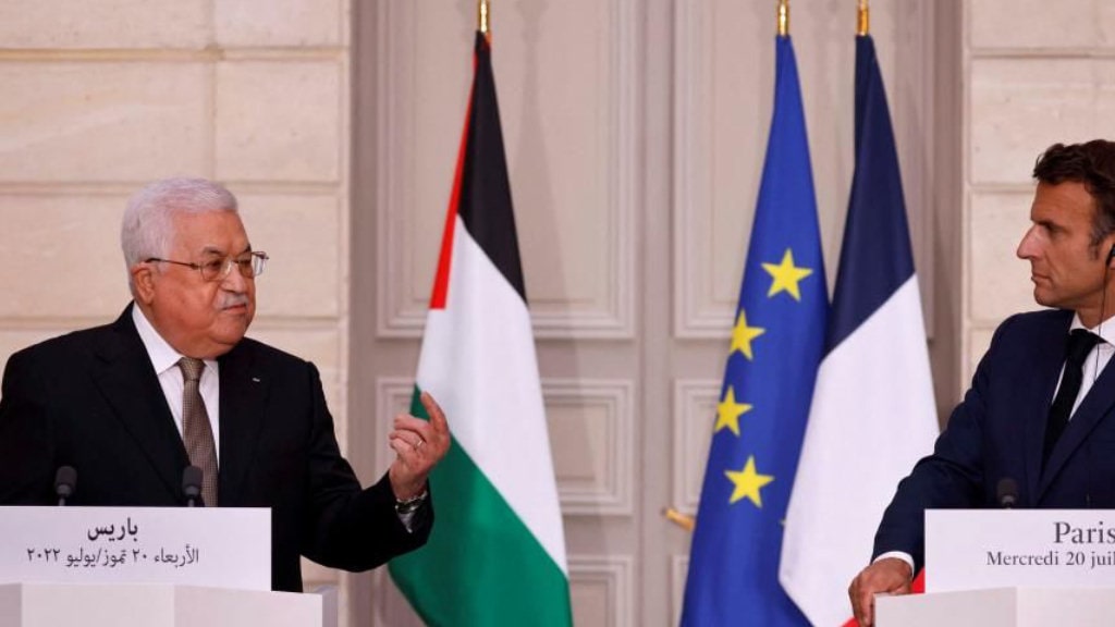 फ्रान्सले प्यालेस्टाइनलाई औपचारिक रूपमा राज्यको मान्यता दियो image