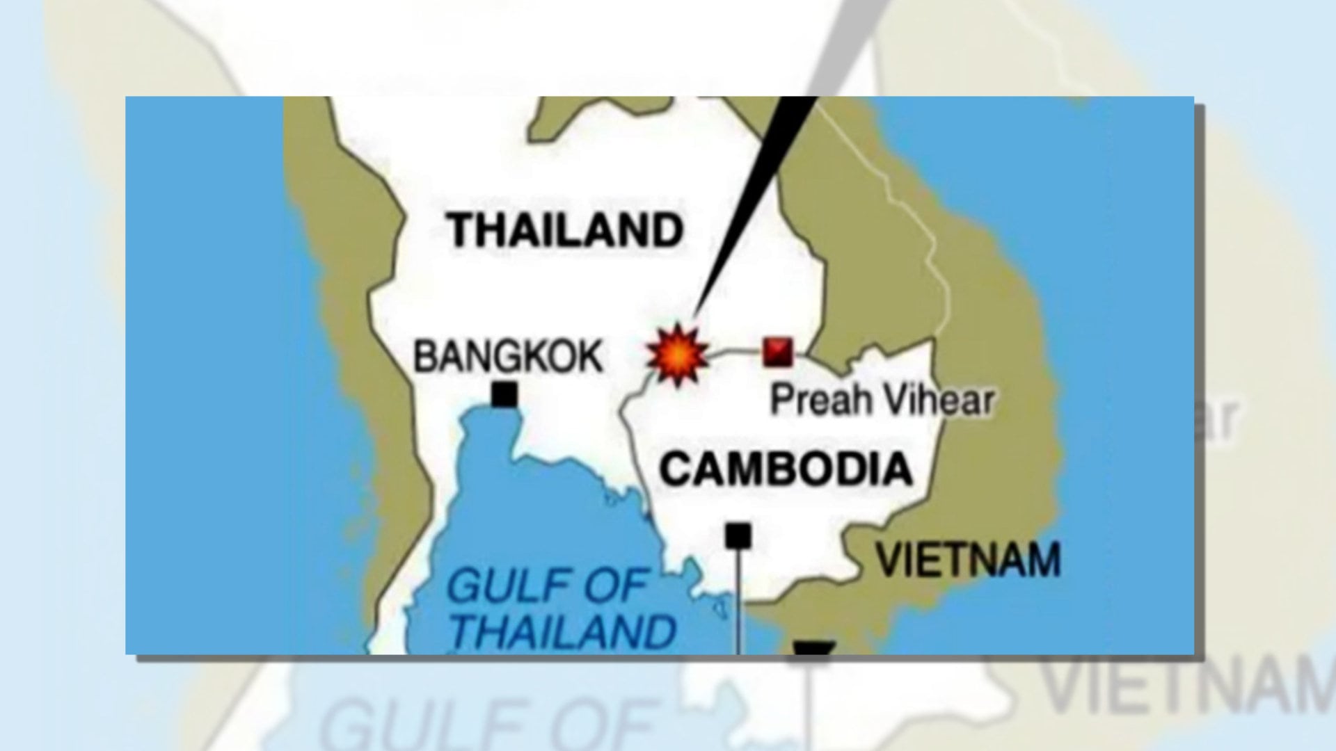 शान्तिसम्झौता उल्लंघन गर्दै थाइल्याण्ड र कम्बोडियाबीच पुनः आक्रमण image