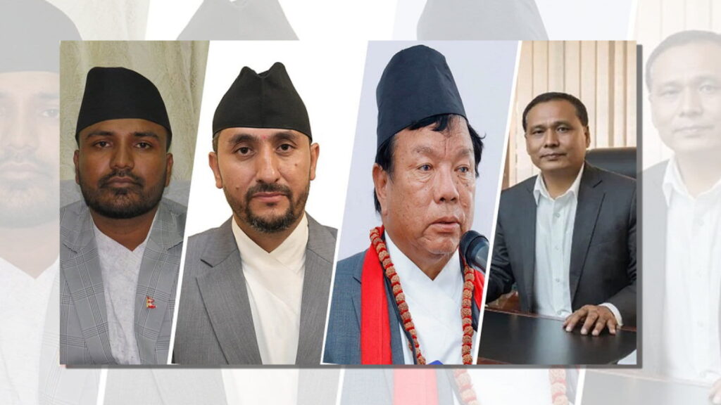 चुनाव गराउने उद्देश्यले बनेको गैरदलीय सरकारका चार मन्त्री आफैं उम्मेदवार बने