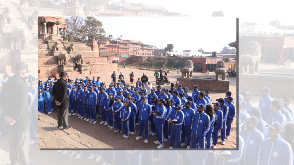 नवप्रवेशी शाखा अधिकृतहरुको टोलीद्वारा भक्तपुरका सांस्कृतिक सम्पदाको अवलोकन