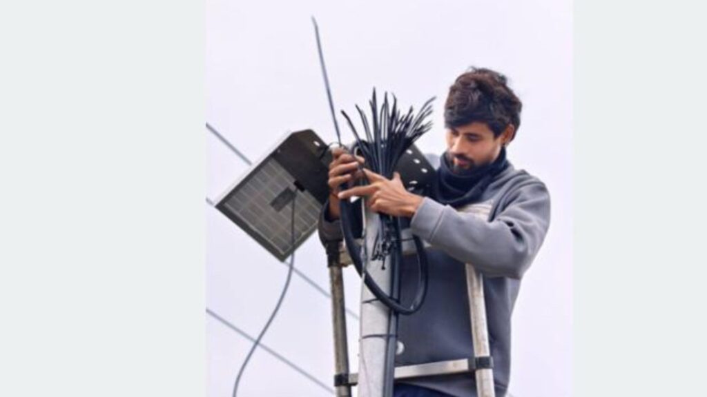 राधानदीमा जलस्तर मापन गर्ने ‘रडार लेभल सेन्सर’ जडान