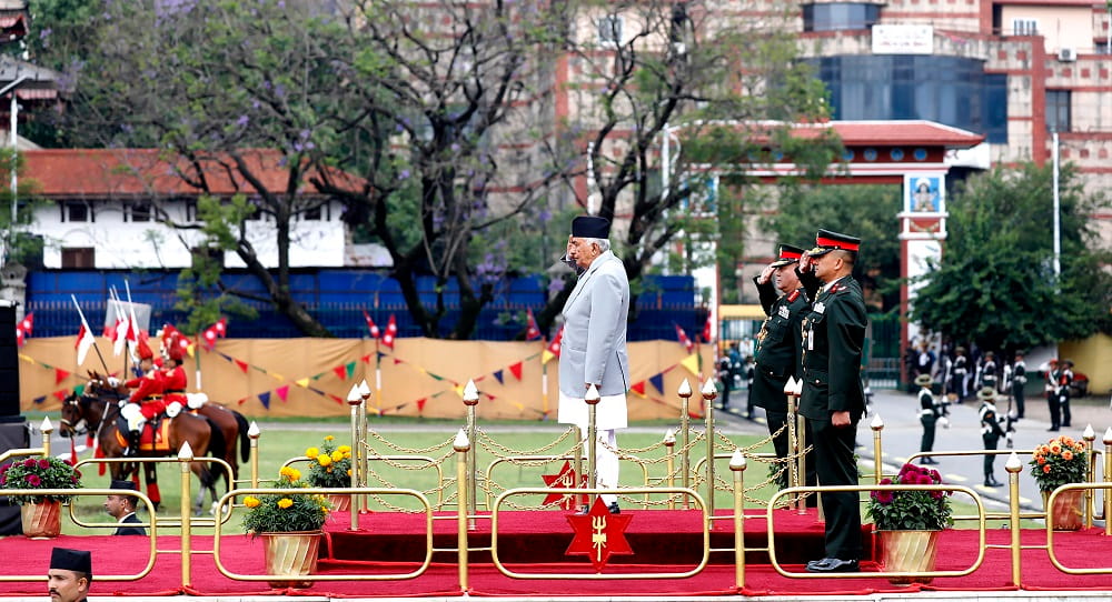 गणतन्त्र राष्ट्र निर्माणको महान प्रेरणा र अभिभारा हो : राष्ट्रपति पौडेल image