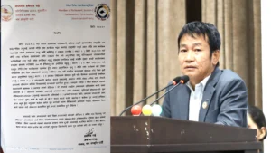 संसदीय मर्यादा उल्लंघन गरेको आरोप लगाउँदै हर्क साम्पाङद्वारा प्रधानमन्त्रीको राजीनामा माग image