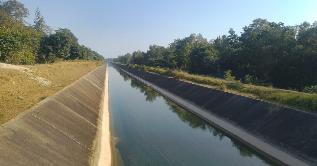 सिक्टा नहरको पानीले २२ हजार हेक्टरमा सिँचाइ