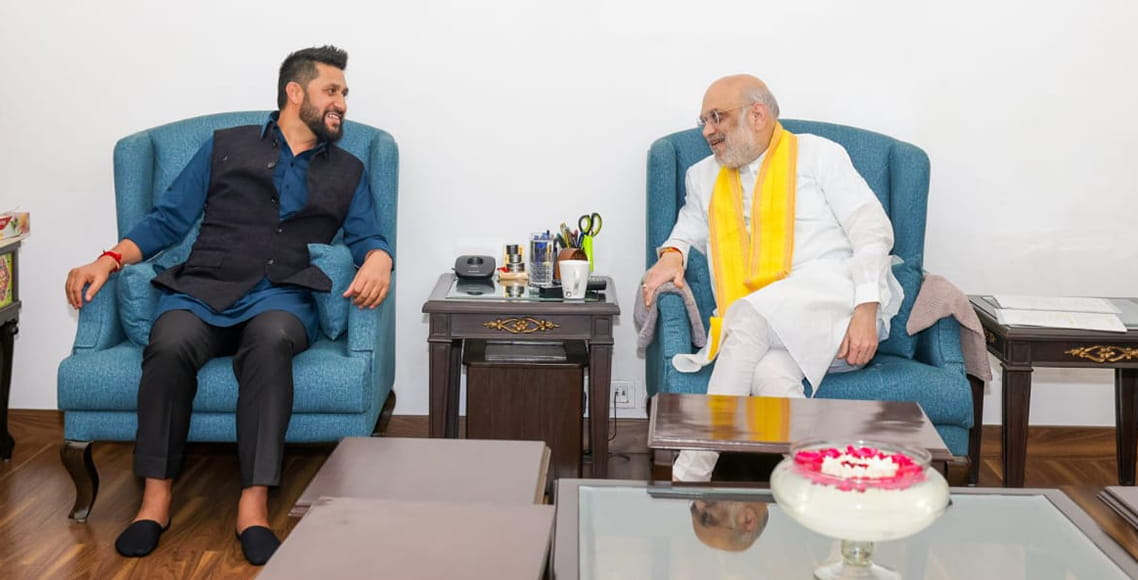 रवि लामिछाने र भारतीय गृहमन्त्री अमित शाहबीच भेटवार्ता, नेपाल–भारत सम्बन्धबारे छलफल image