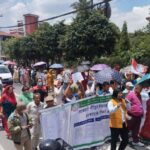 बचत फिर्ताको माग गर्दै माइतीघरमा सहकारी पीडितको प्रदर्शन