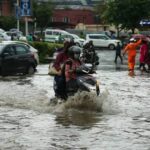 काठमाडौं, काठमाडौं उपत्यका, जलमग्न, वर्षा, ट्राफिक, सडक, सवारी आवागमन, माइतीघर, अनामनगर,