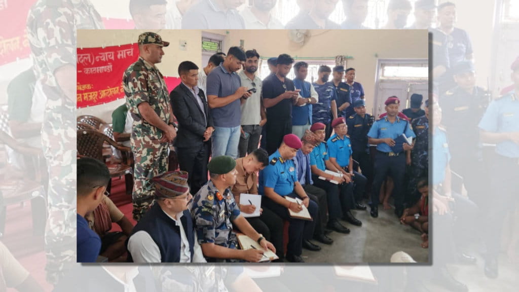 सरकारसँग सहमति नजुट्दा मिटरब्याज पीडितको मार्चपास निजगढमै रोकियो