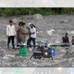 बाढी प्रभावित क्षेत्रमा राहत पुर्‍याउन त्रिशूलीमा चिनियाँ ड्रोनको प्रयोग